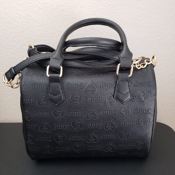 Juicy Couture Bestsellers Black Liquorice Satchel NWT - Picture 2 of 16